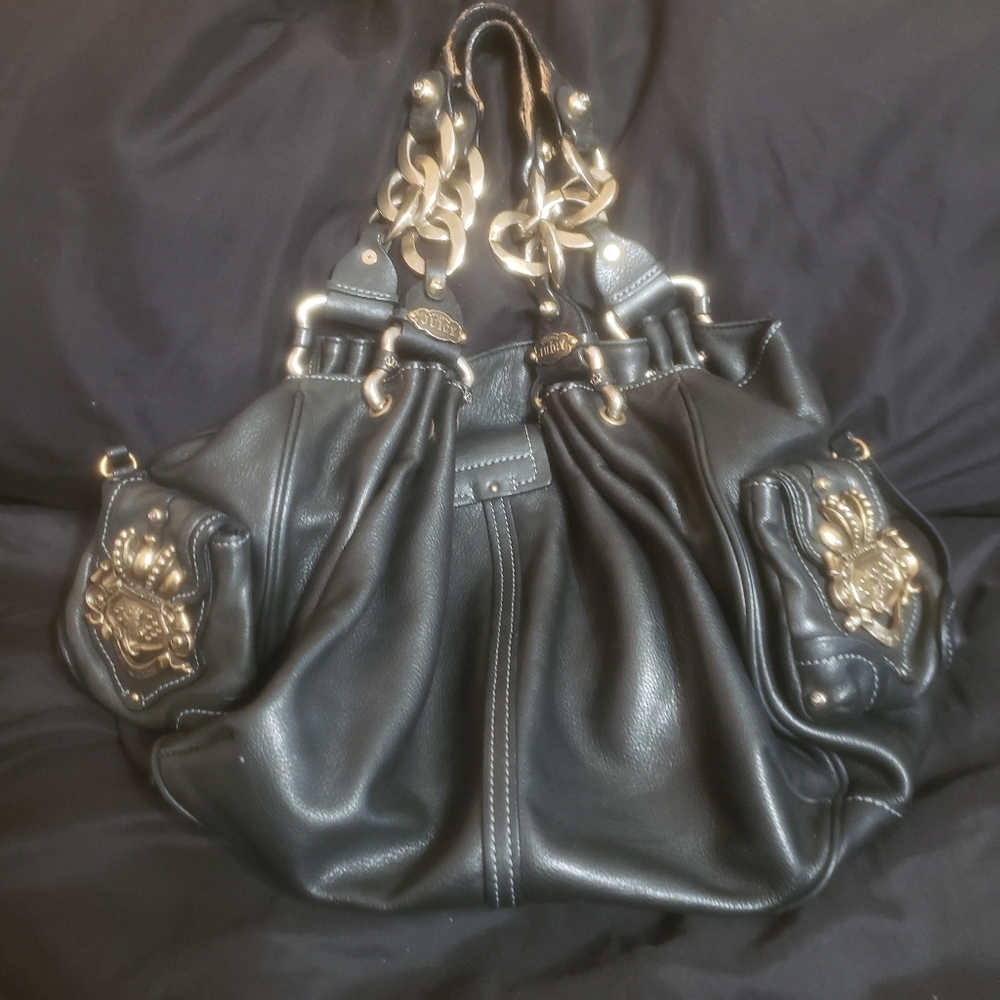 Juicy Couture Softy Buttery Leather Shoulder Bag